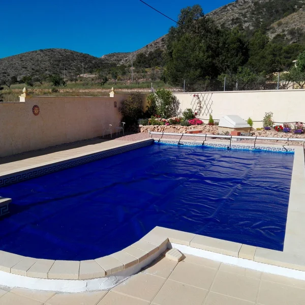 Manta térmica para piscinas
